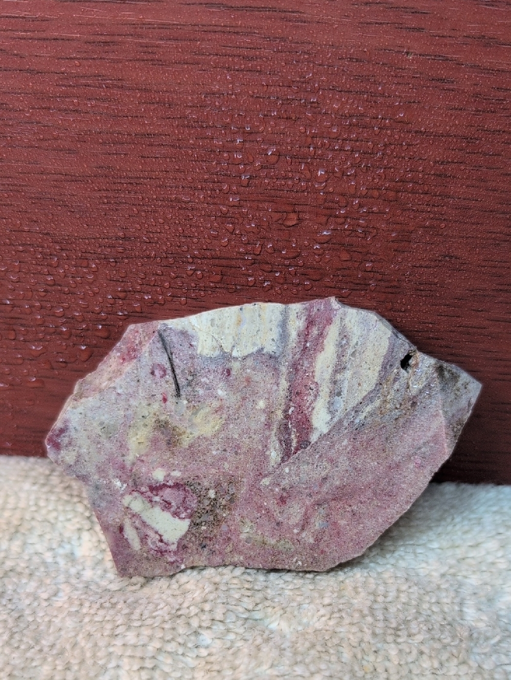 Rhodonite Slice